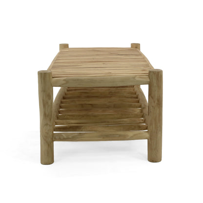 Mayorca living set in natural materials – boho furniture by BaliSouk