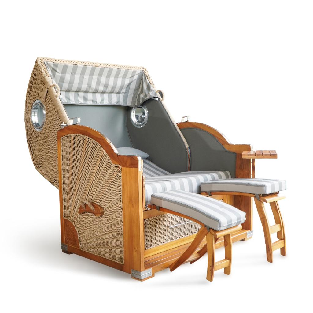 Strandkorb Double – natural materials strandkorb beach chair, boho furniture from Bali