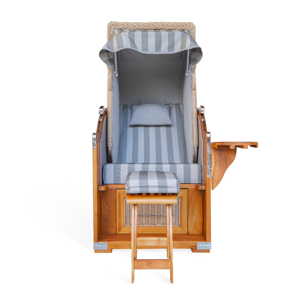 Strandkorb Single strandkorb beach chair by BaliSouk – boho furniture made in Bali