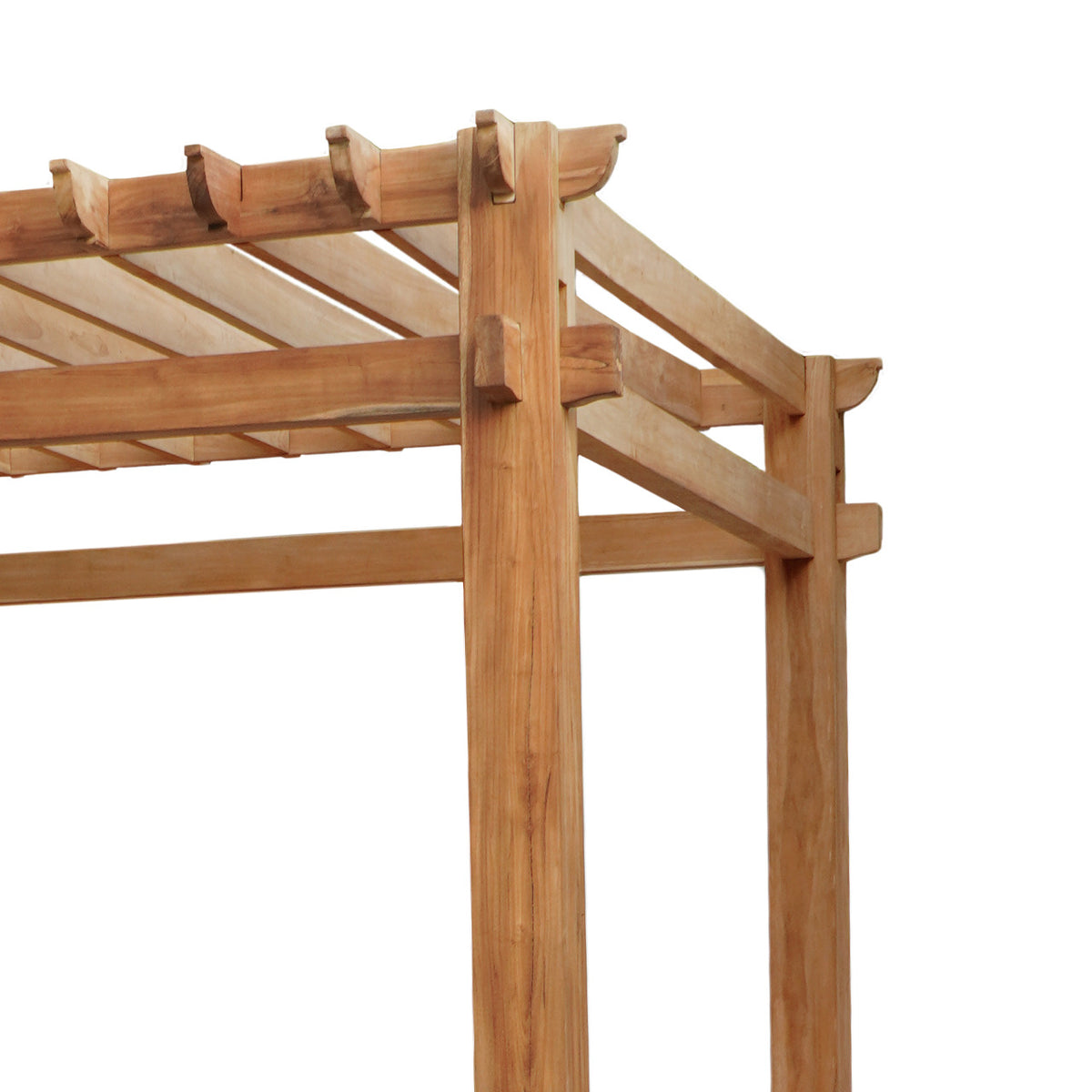 Teak daybed Monte Carlo – boho furniture, handwoven and handmade in Bali