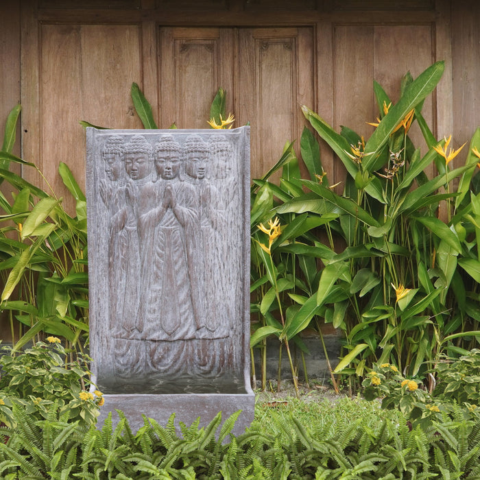 Fibre cement sculpture Buddha – boho decor handcrafted in Bali by BaliSouk