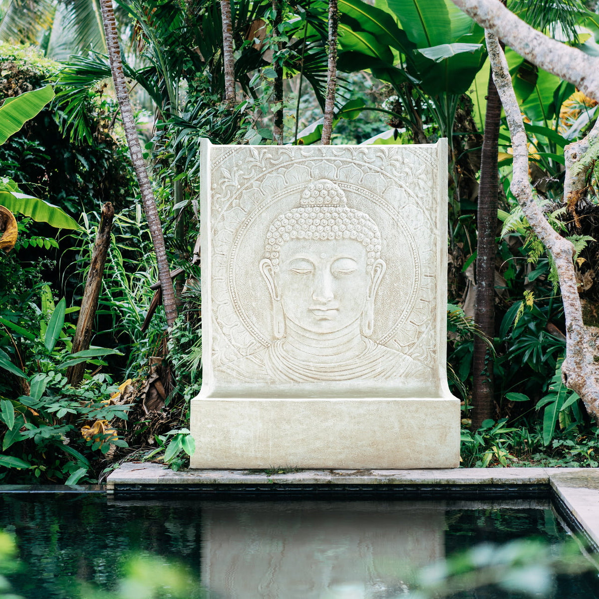Buddha Face Water Fountain With Pump