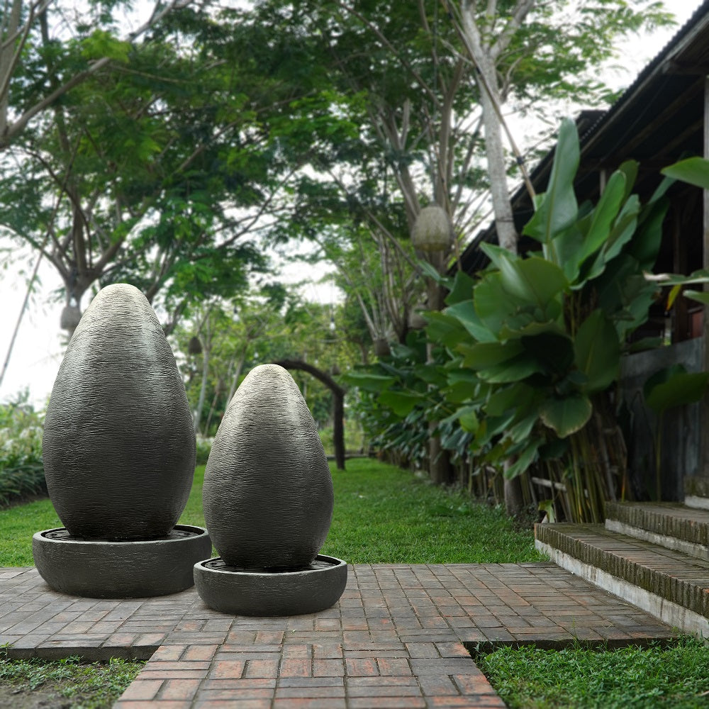 Giant Egg Water Fountain With Pump
