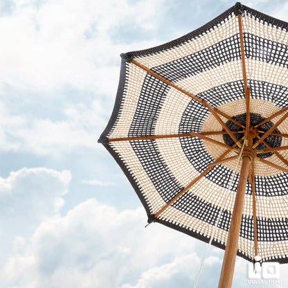 Rope umbrella San Remo Beach – boho furniture, handwoven and handmade in Bali