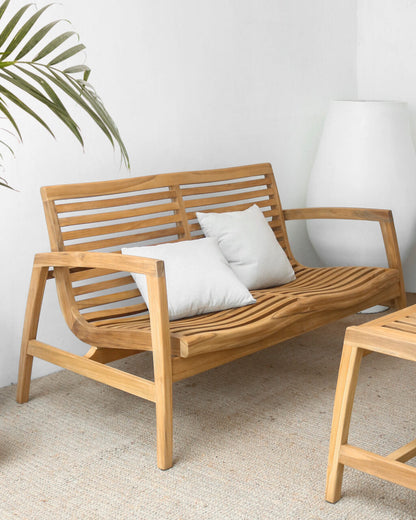 Dover Living Set Square Arm With Ivory White Cushion Seat - 1 Sofa, 2 Chair & 1 Table