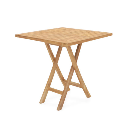 Modena folding table in natural materials – boho furniture by BaliSouk