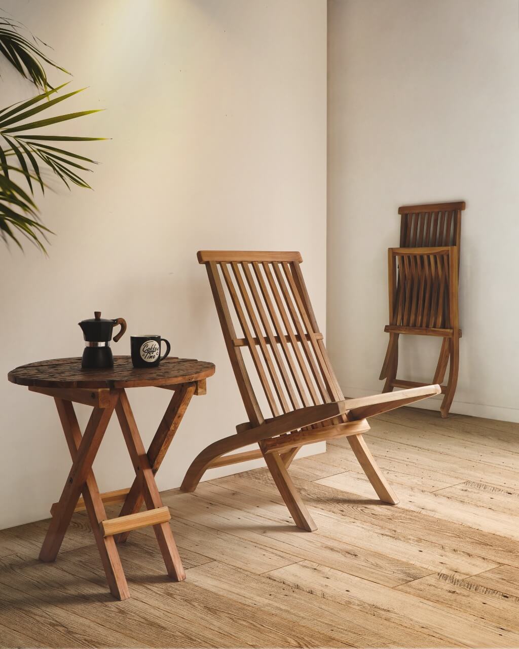 Sedona Folding Chair Without Cushion – Set of 2