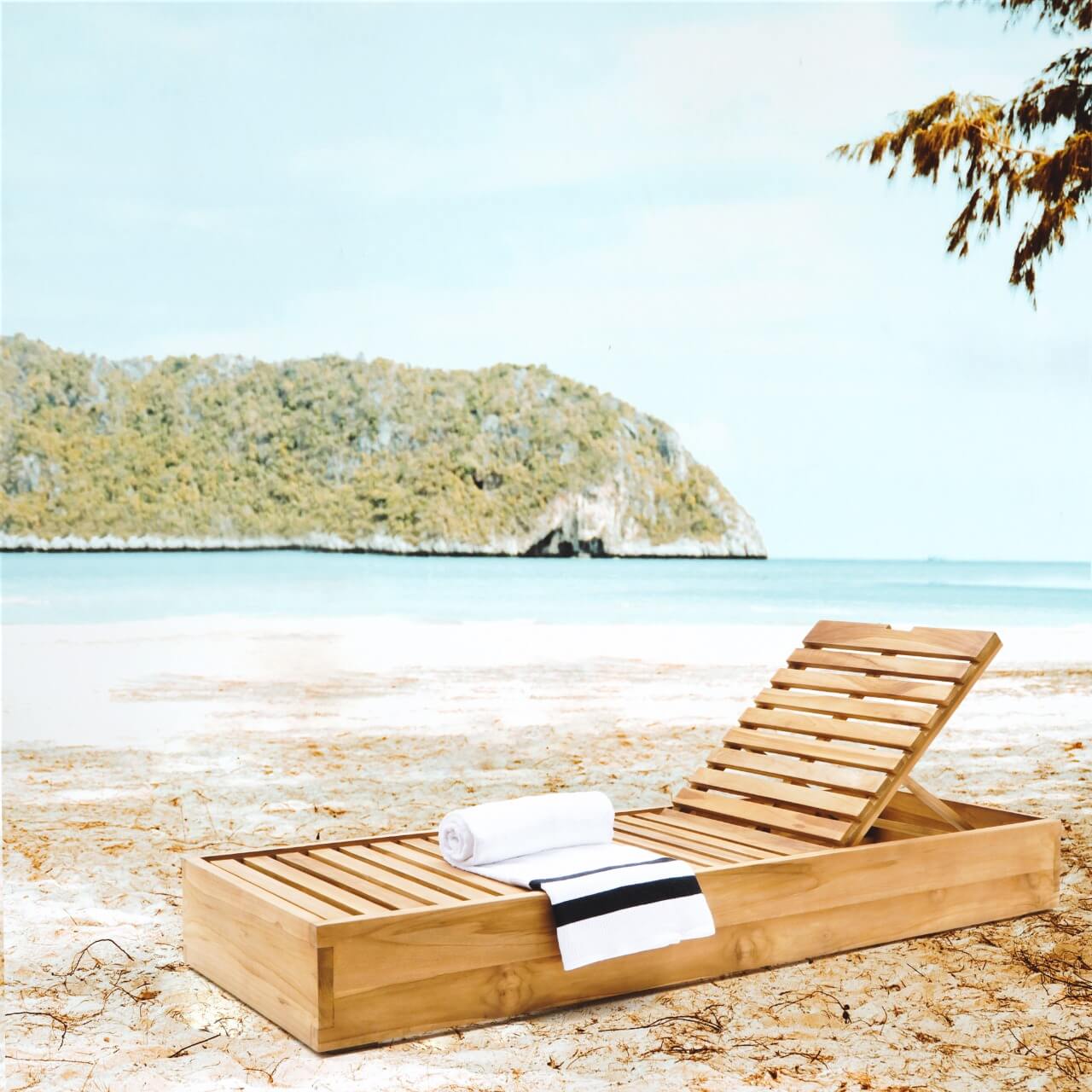 Pandawa Sun Lounger Without Cushion