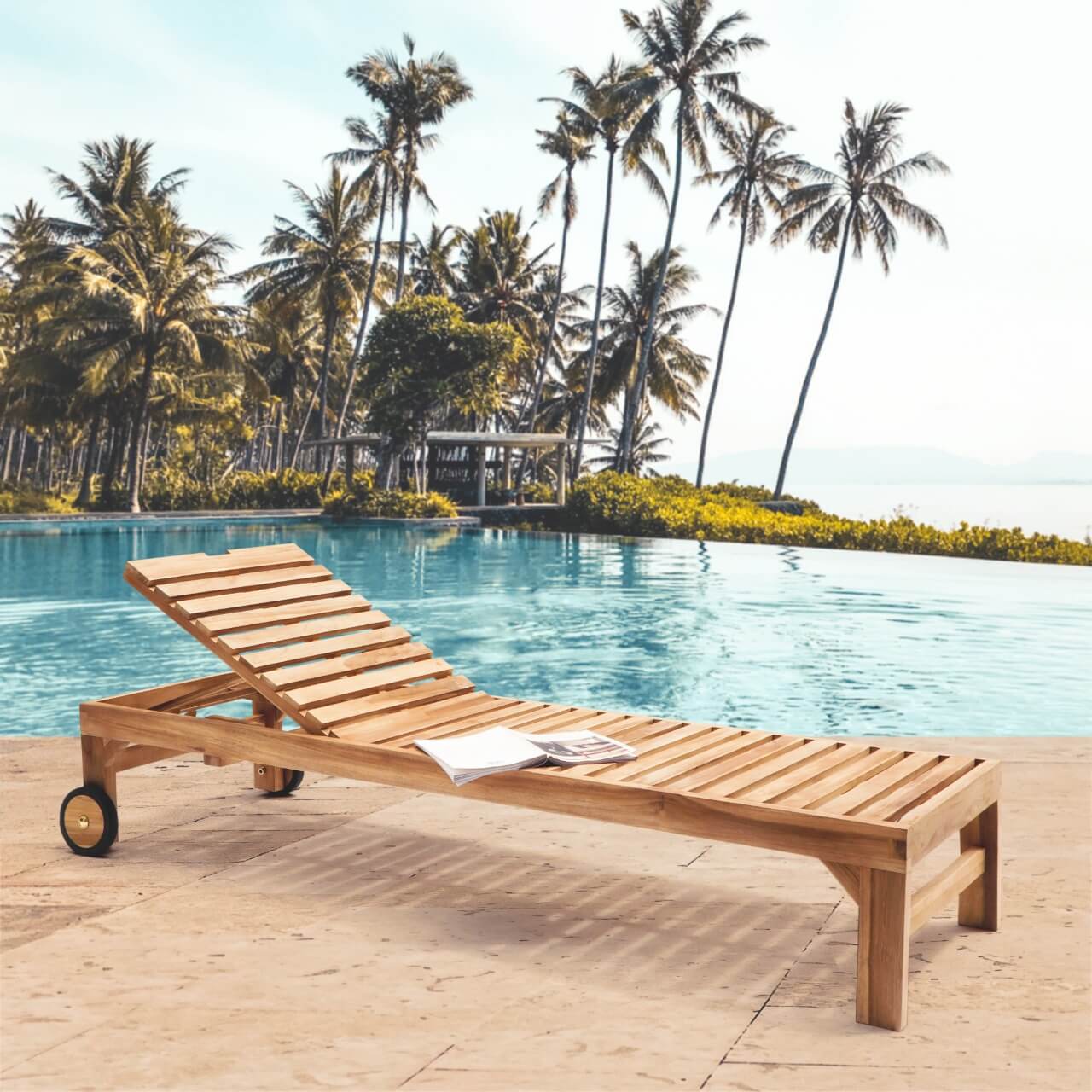 Rama Sun Lounger Without Cushion