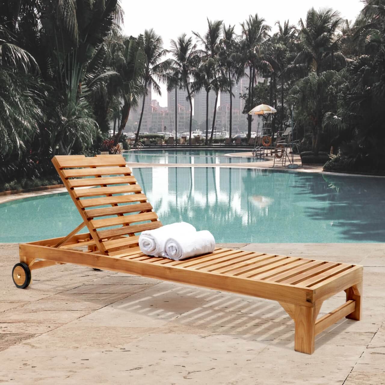 Rama Sun Lounger Without Cushion