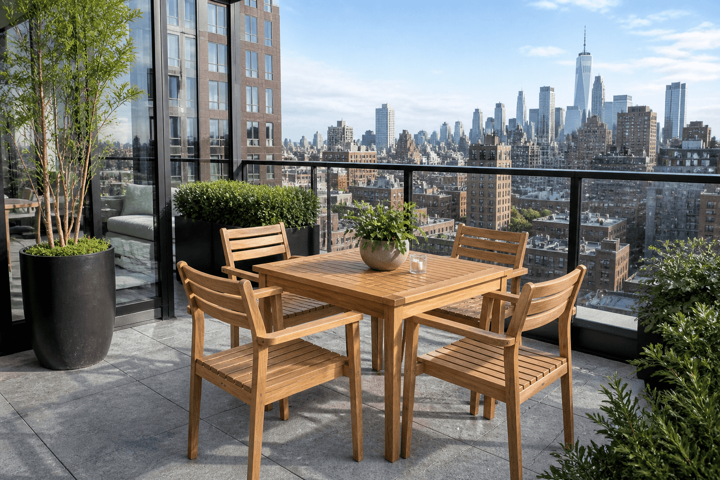 Kinito Dining Table Square - Kd