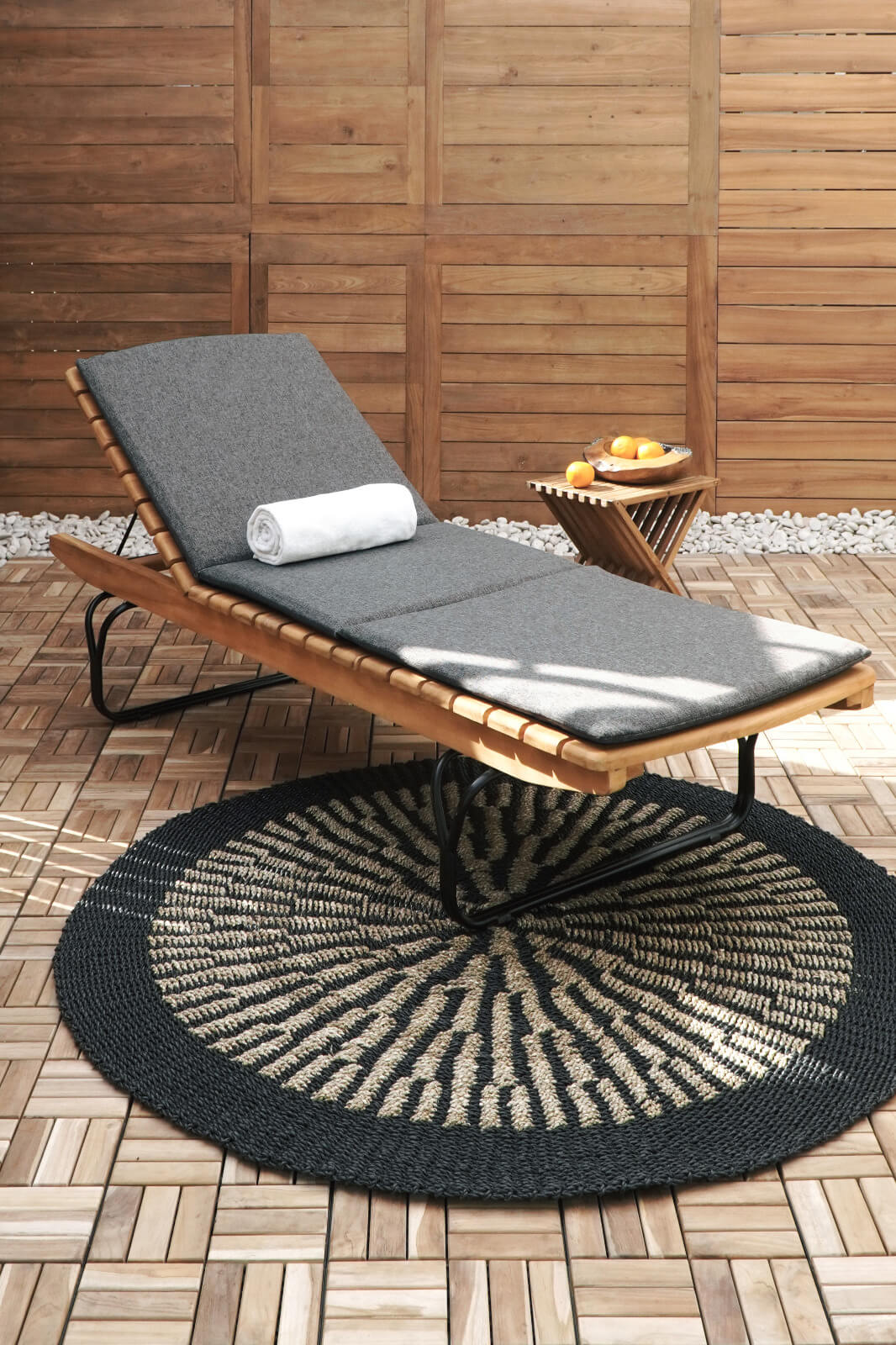 Lorasi Sun Loungers With Metal Legs Without Cushion