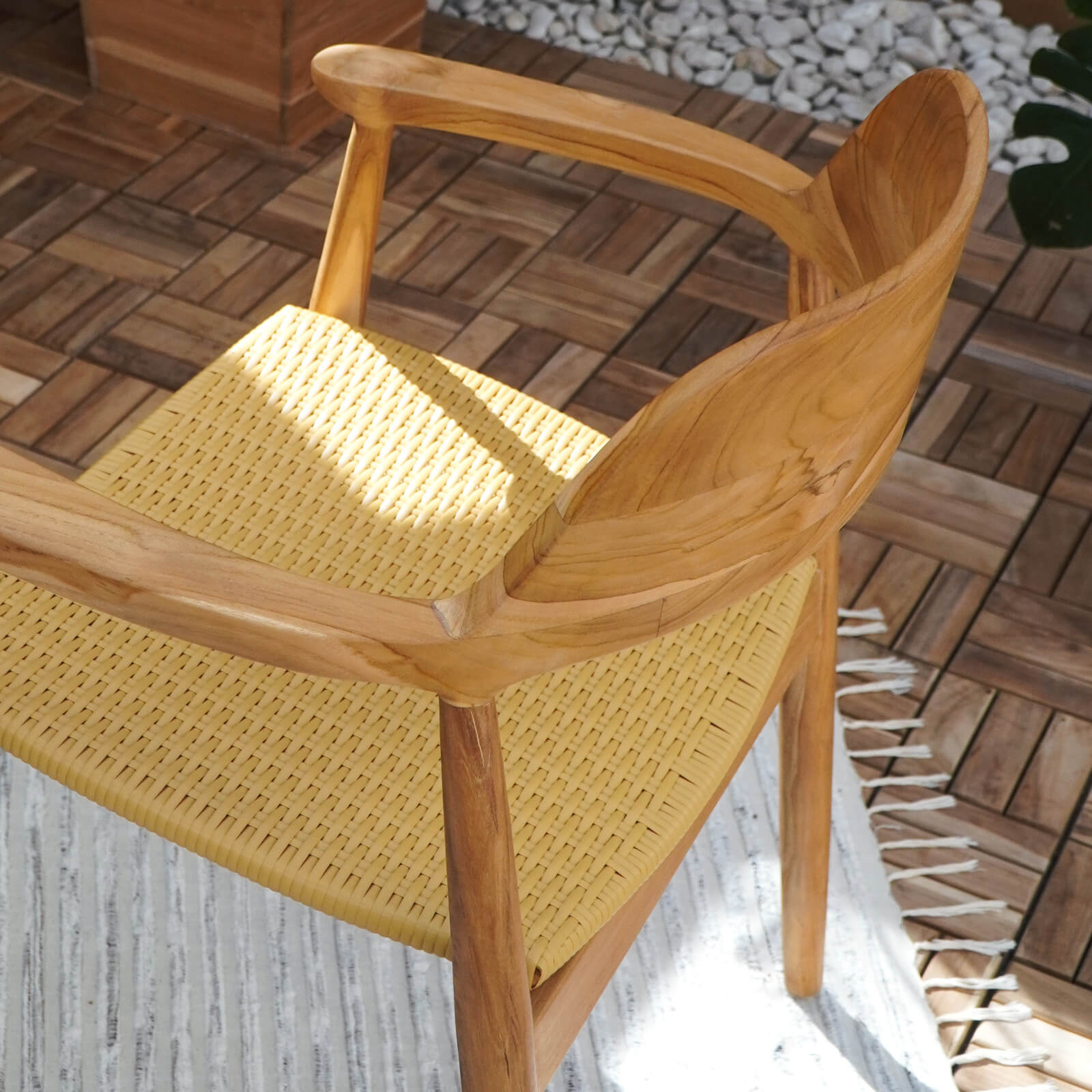 Bali Furniture – Kennedy Armchair With Polyrattan Seat