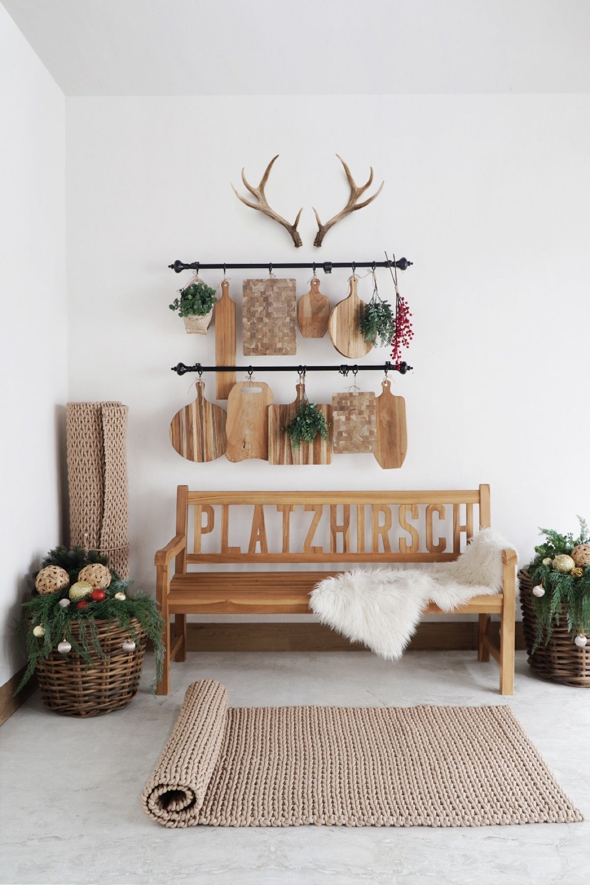 Platzhirsch Bench Without Cushion - Kd
