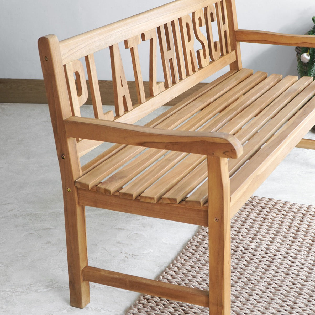Platzhirsch Bench Without Cushion - Kd