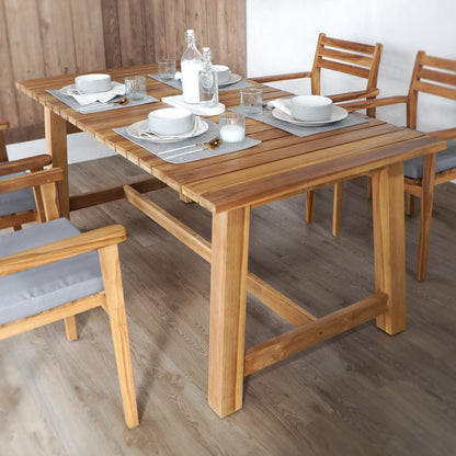 Poseidon Dining Set Of Five With Four Loose Cushion