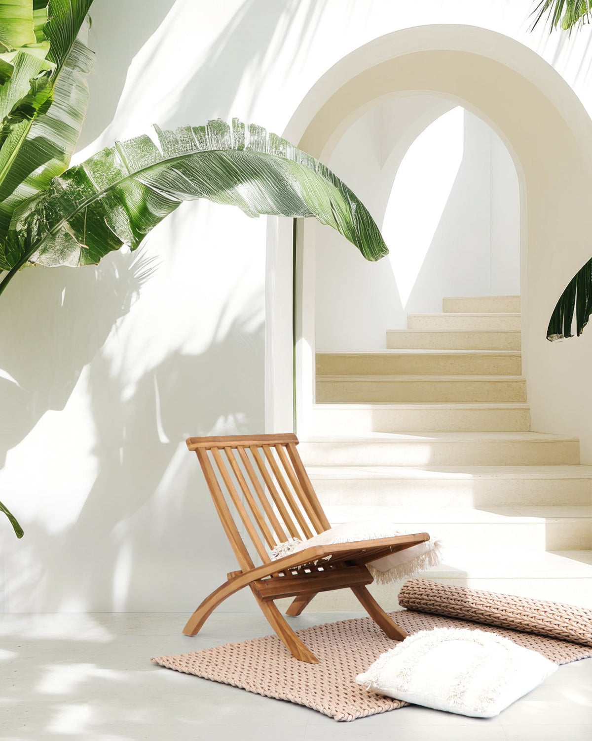 The Modena lounge chair – natural materials, boho furniture handmade in Bali
