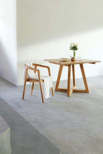 Lisboa table in natural materials – boho furniture by BaliSouk