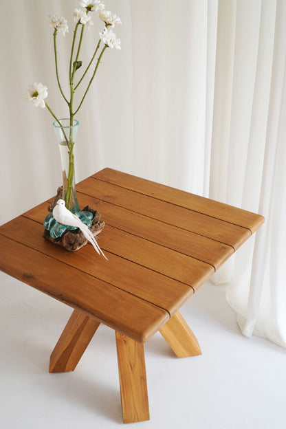 Lisboa coffee table, boho furniture handmade by Balinese artisans
