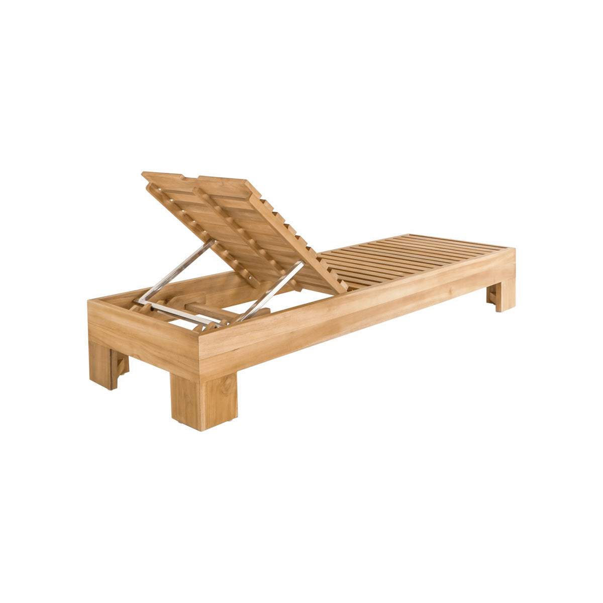 Rama – natural materials sun lounger, boho furniture from Bali