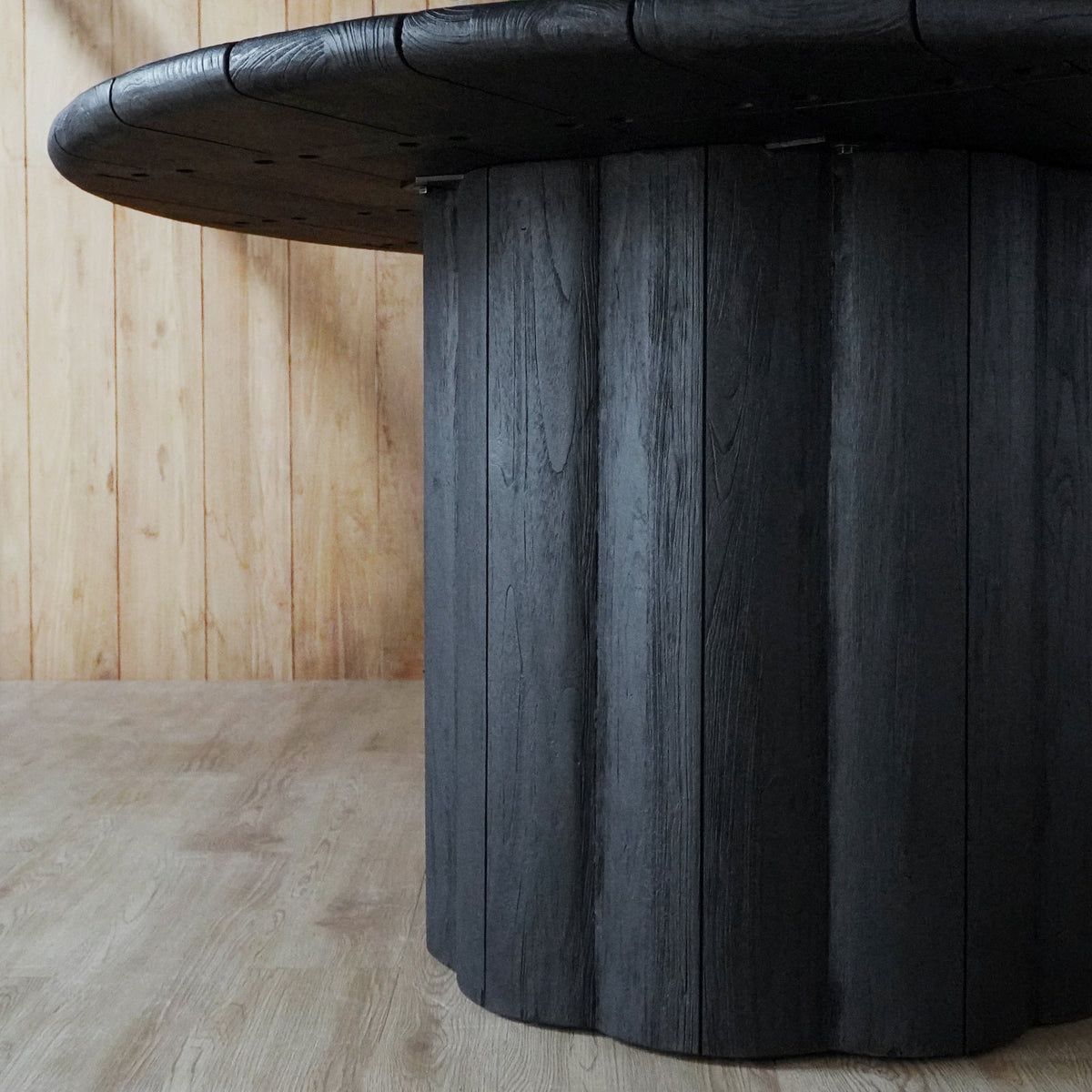 Catalunya outdoor table in natural materials – boho furniture by BaliSouk