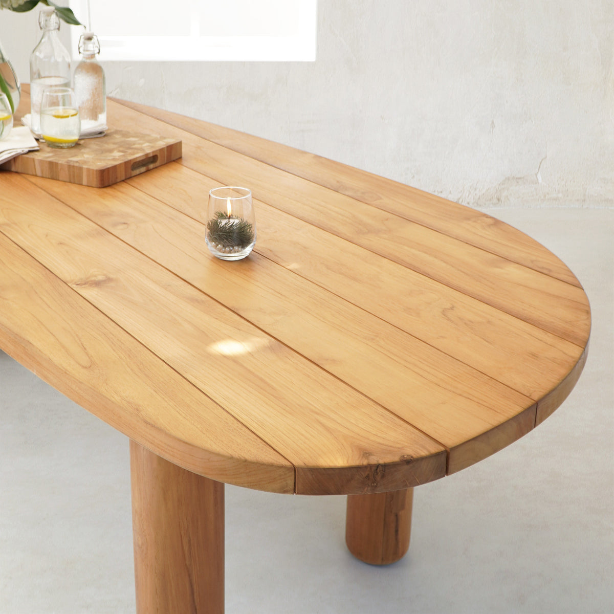 Baladoba outdoor table by BaliSouk – boho furniture made in Bali