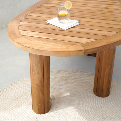 Marbella outdoor table by BaliSouk – boho furniture made in Bali