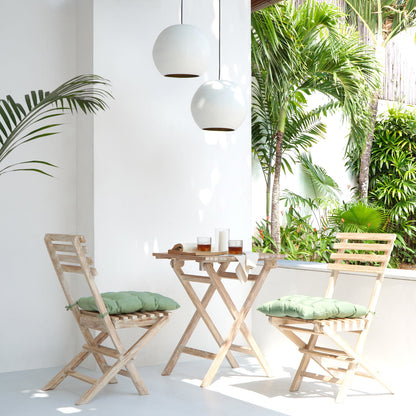Teak picnic set Bistro – boho furniture handcrafted in Bali by BaliSouk