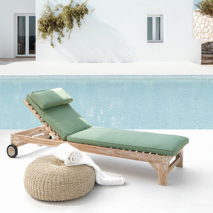 Rama sun lounger in natural materials – handmade boho furniture from Bali