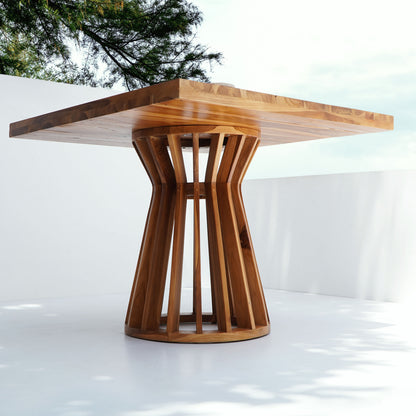 Teak table – Matira, natural natural materials in boho style