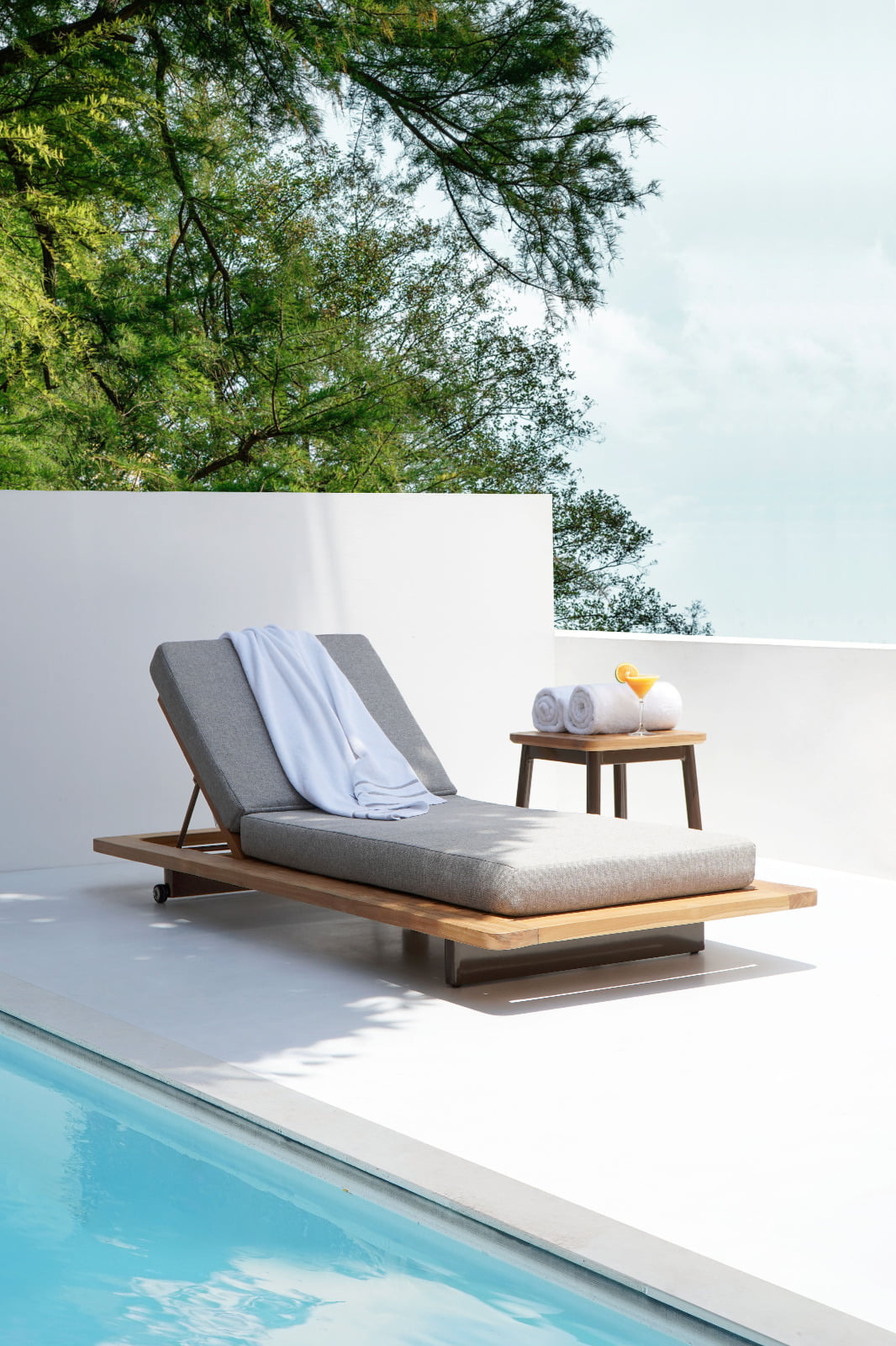 Lazio sun lounger by BaliSouk – boho furniture made in Bali
