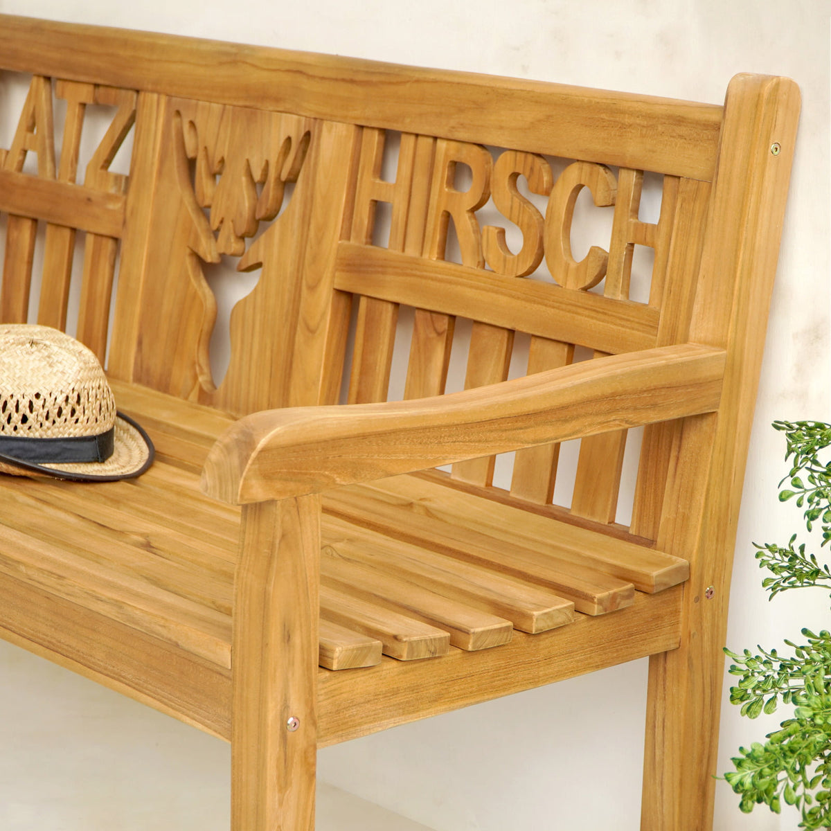 Platzhirsch bench by BaliSouk – boho furniture made in Bali