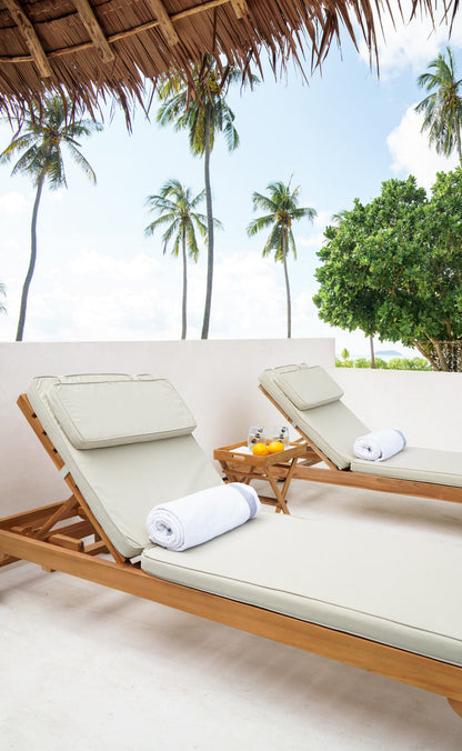 Bali Furniture – Rama Sun Loungers With Piping Cushion – Rama Sun Loungers With Piping Cushion br