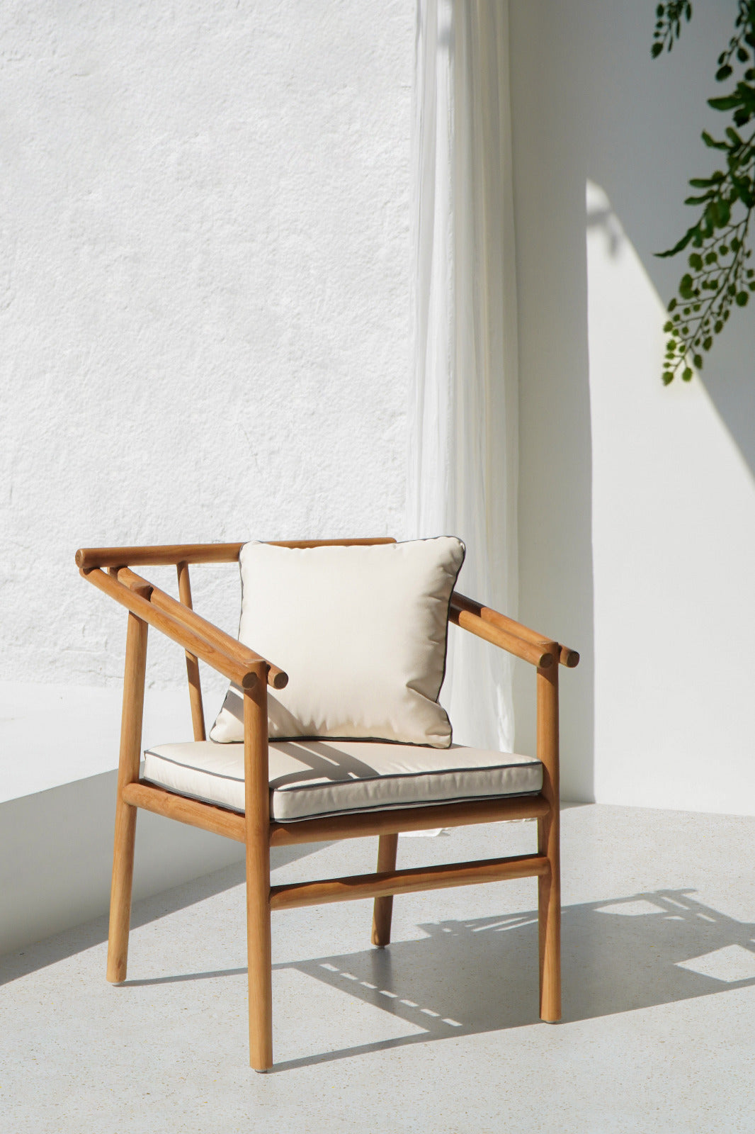 Patton Dining Armchair With Seat Cushion