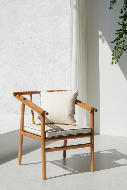 Patton Dining Armchair With Seat Cushion