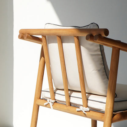 Patton Dining Armchair With Seat Cushion