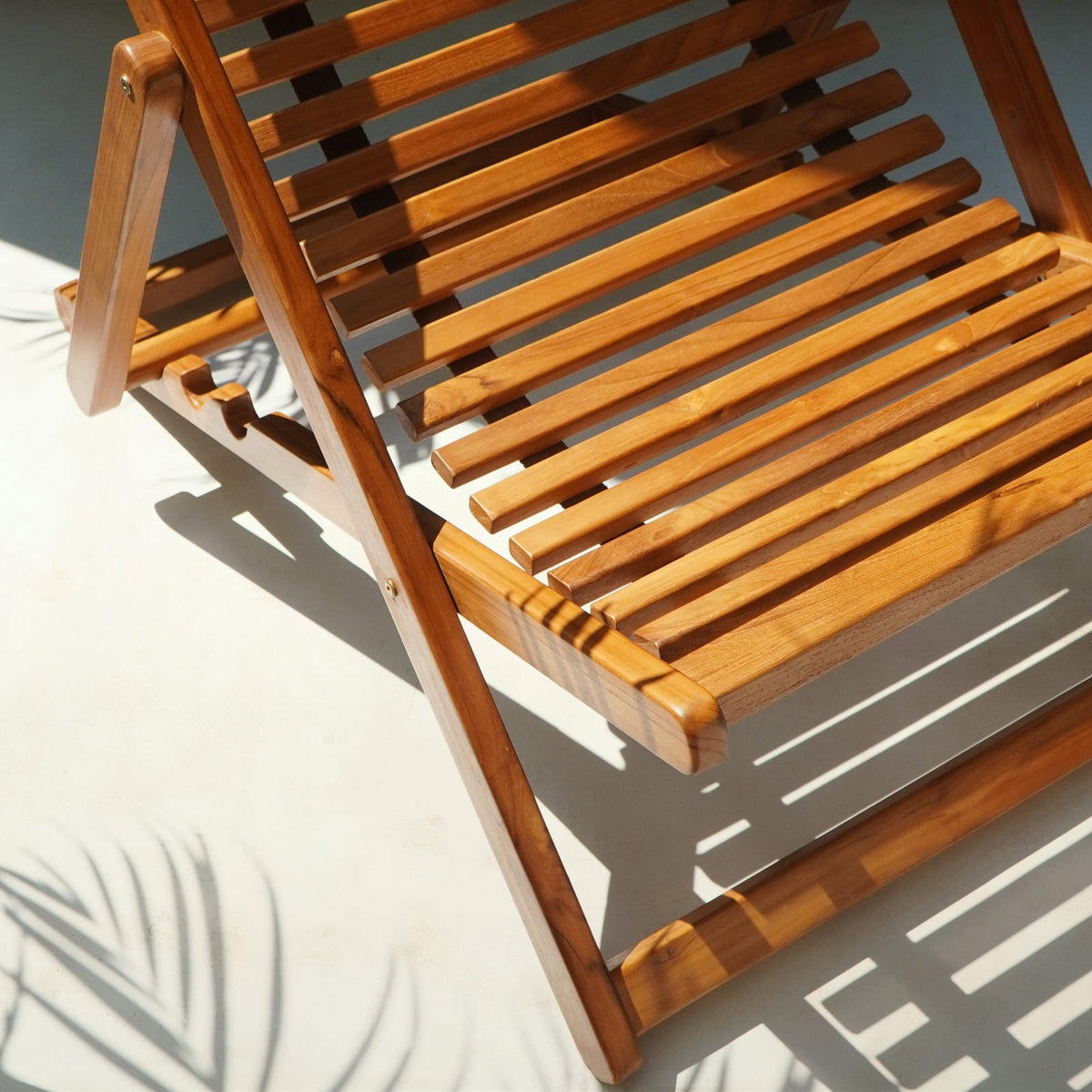 teak chair Malie – boho decor handcrafted in Bali by BaliSouk (view 2)