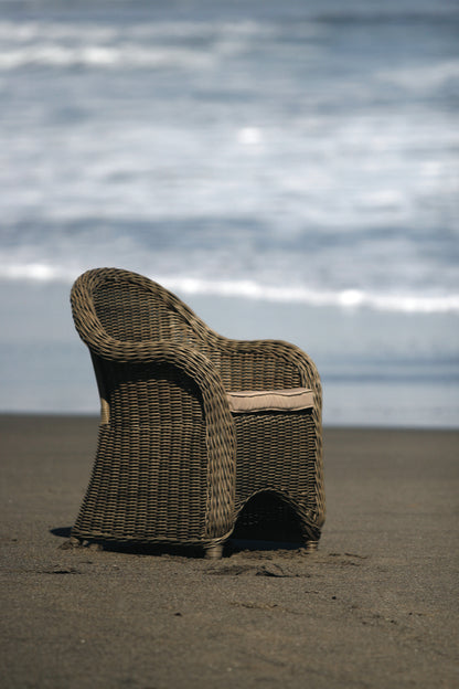 Rope dining chair Exotic – boho furniture, handwoven and handmade in Bali