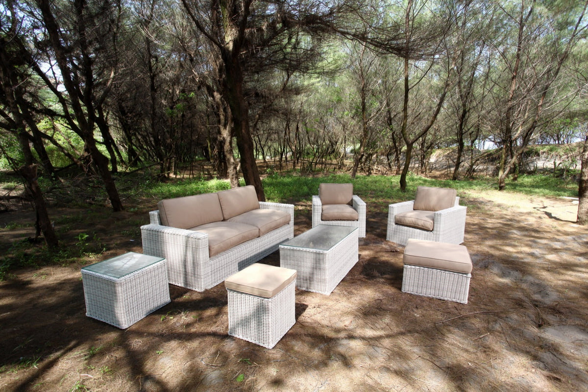 Perth living set by BaliSouk – boho furniture made in Bali