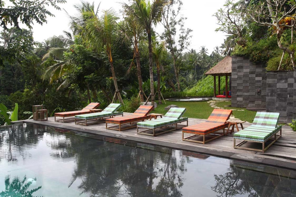 Jungle Sun Loungers Without Cushion