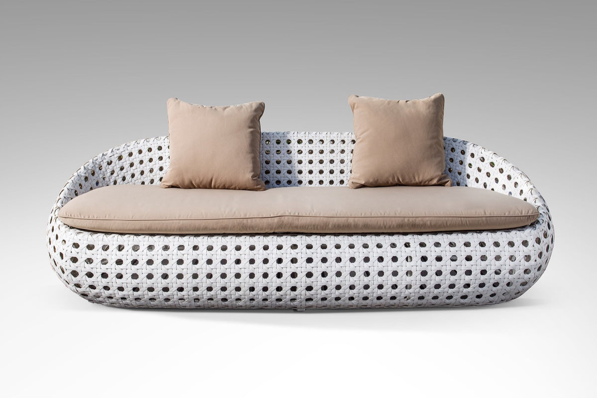 The Votsalo sofa – natural materials, boho furniture handmade in Bali