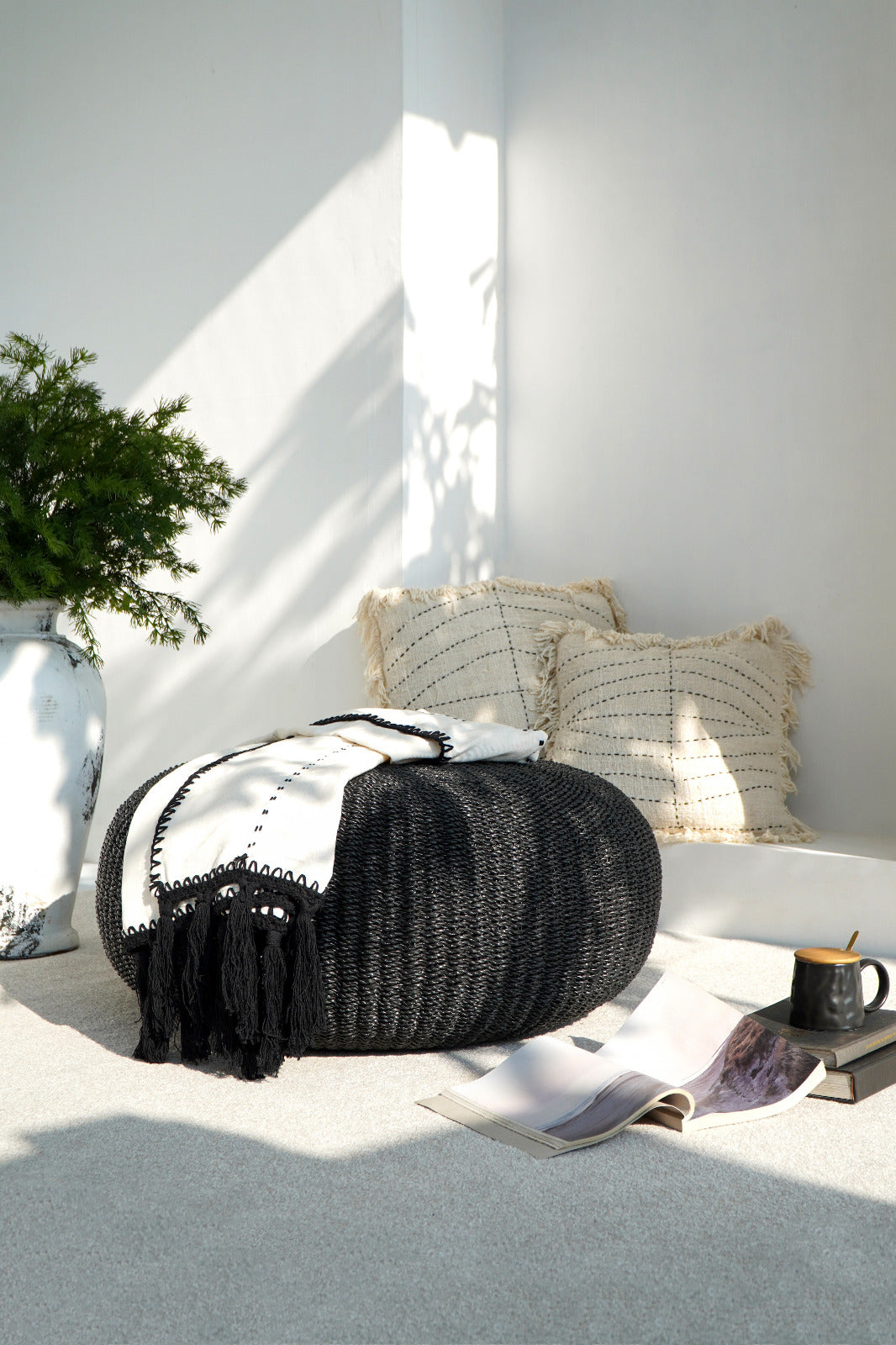 Tulum stool by BaliSouk – boho furniture made in Bali