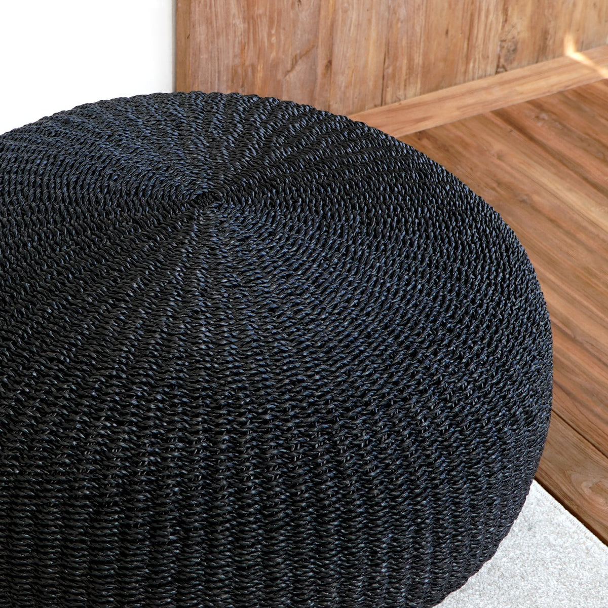Seagrass stool – Tulum, natural natural materials in boho style
