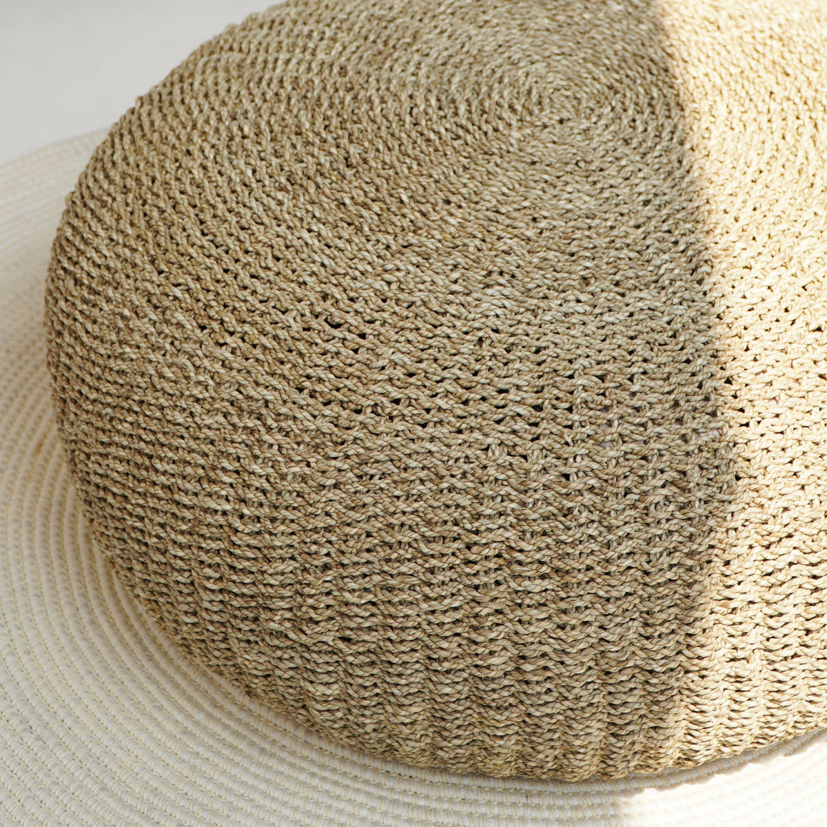 Handcrafted seagrass stool – Tulum, boho furniture from BaliSouk