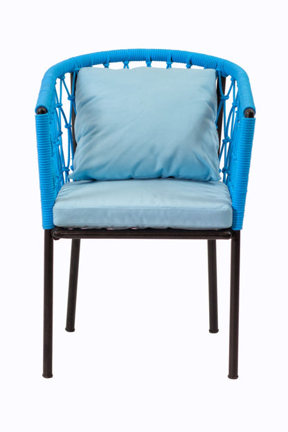 Rope armchair Naxos Arm – handmade in Bali, boho style