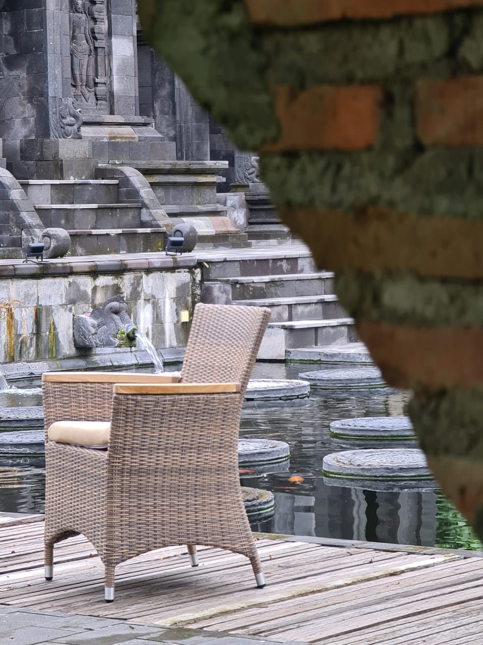 Helene Arm – natural materials armchair, boho furniture from Bali