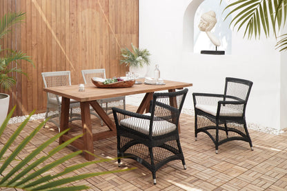 Bali Furniture – Zoja Dining Chair With Beige Cushion Seat