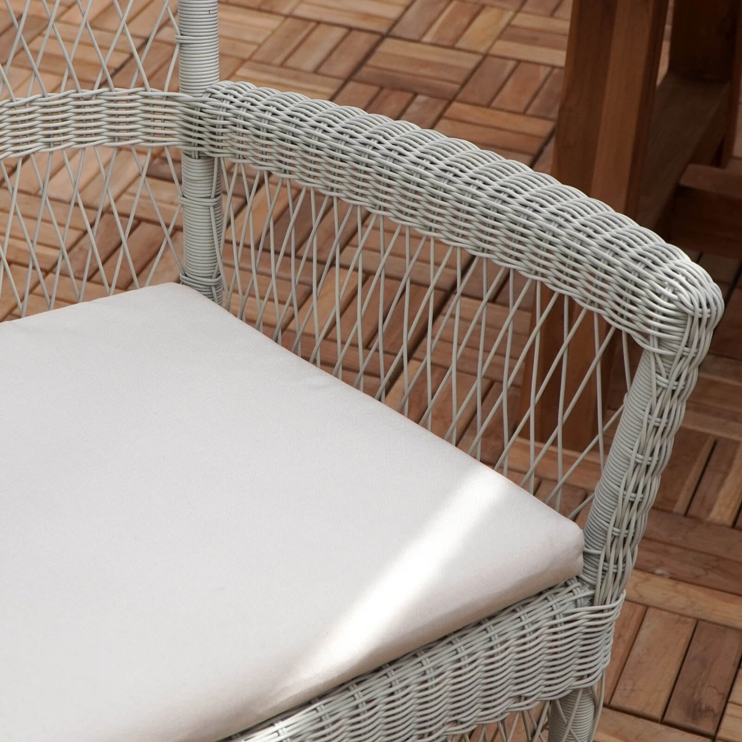 Bali Furniture – Zoja Dining Chair With Beige Cushion Seat